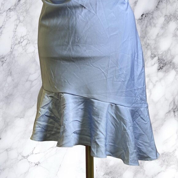 NBD Alli Mini Dress - Baby Blue - Picture 5 of 12